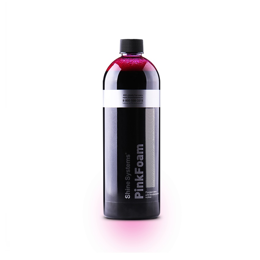 Shine Systems PinkFoam - активный шампунь для бесконтактной мойки, 750 мл