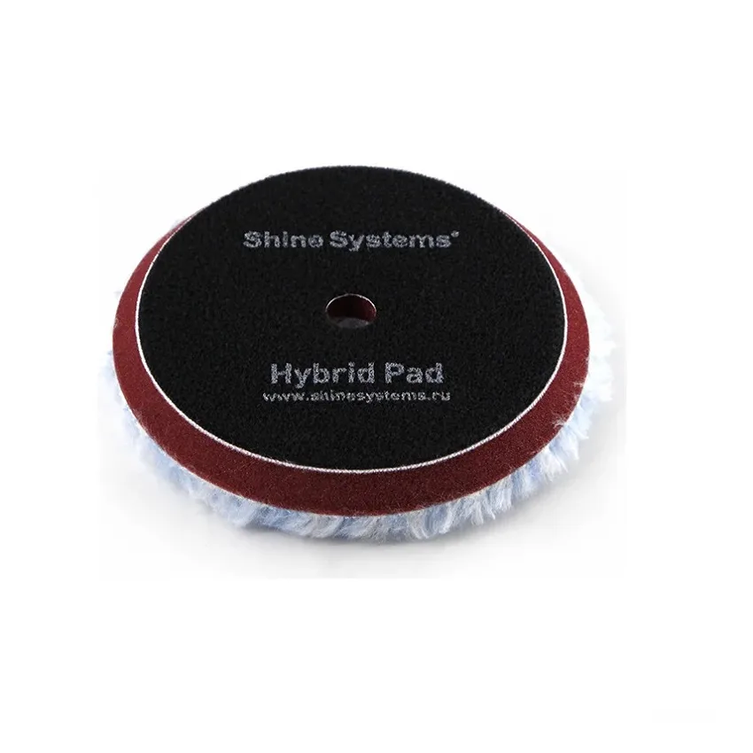 Shine Systems Hybrid Pad - гибридный полировальный круг, 155 мм