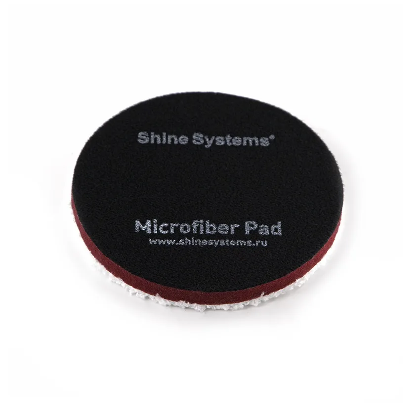 Shine Systems Microfiber Pad - полировальный круг из микрофибры, 155 мм