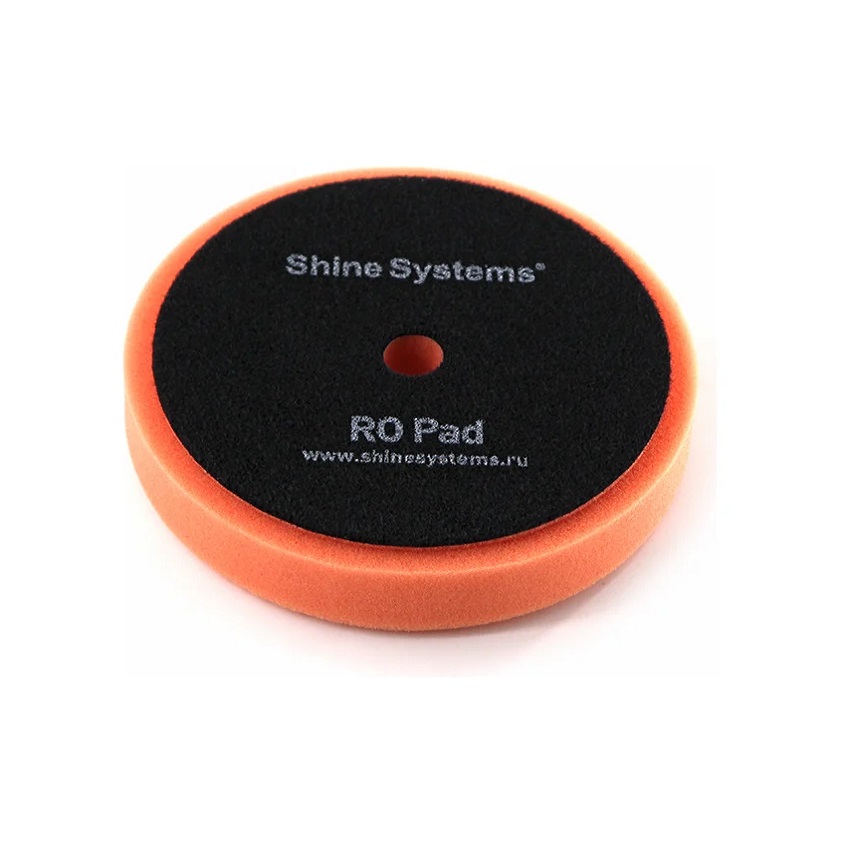 Shine Systems RO Foam Pad Orange - полировальный круг мягкий оранжевый, 130 мм
