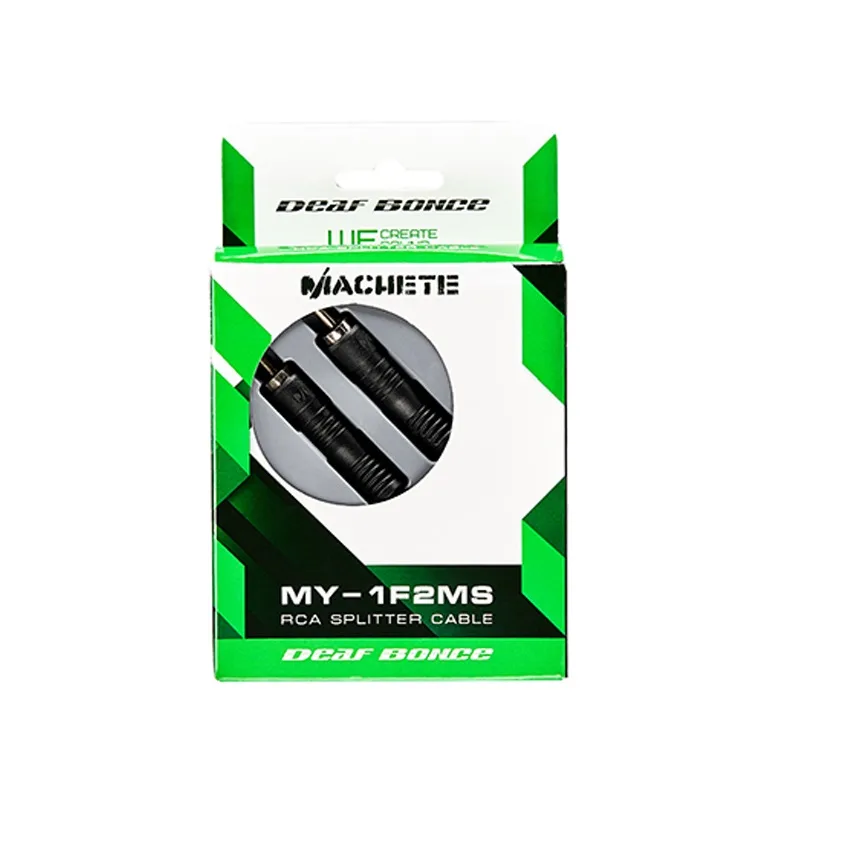 Y - коннектор Machete MY- 1F/2MS
