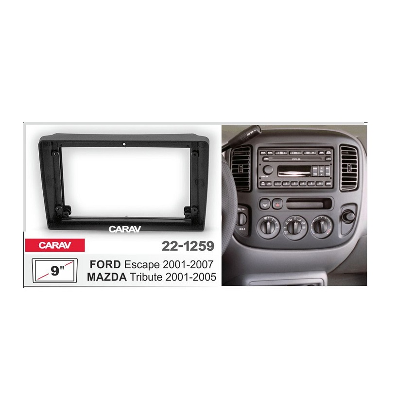 Рамка 9" CARAV 22-1259 Ford Escape,Mazda Tribute 2001-2007