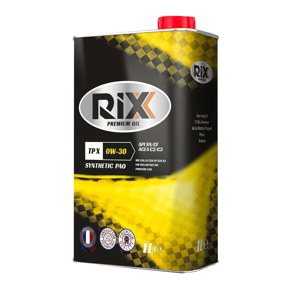 Масло моторн. RIXX TP X 0W-30 SN/CF ACEA C2/C3 1 л синт.
