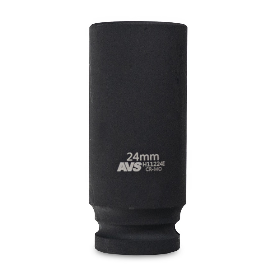 Головка торцевая ударная глубокая 6-гранная 1/2''DR (24 мм) AVS H11224I