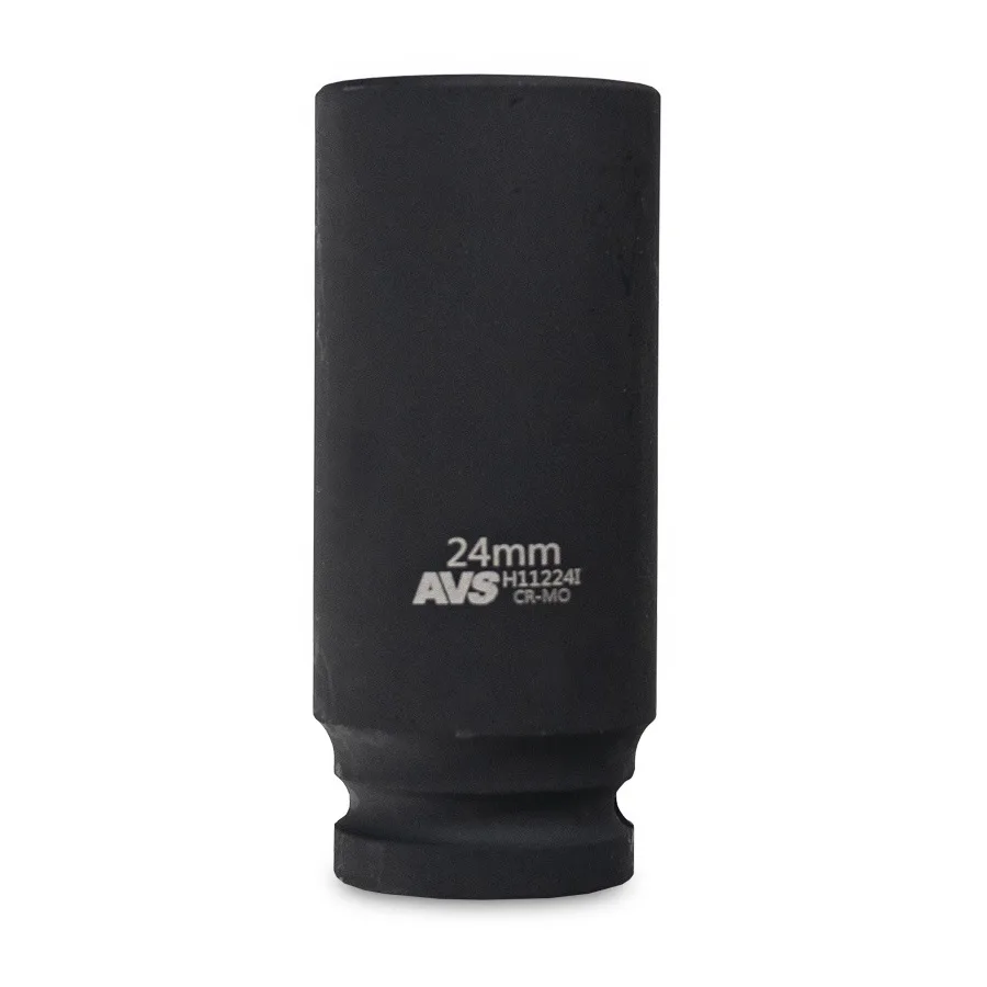 Головка торцевая ударная глубокая 6-гранная 1/2''DR (24 мм) AVS H11224I