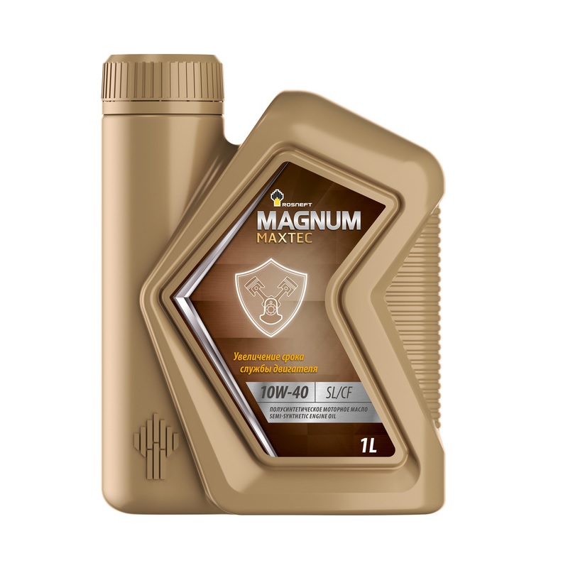 Масло моторное РОСНЕФТЬ Magnum Maxtec SL/CF 10w40 1л п/с
