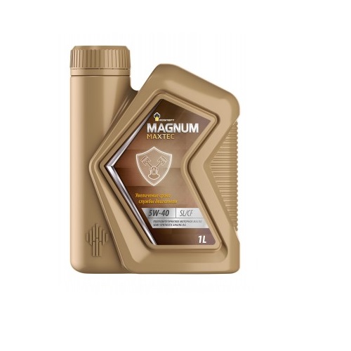 Масло моторное РОСНЕФТЬ Magnum Maxtec SL/CF 5w40 1л п/с
