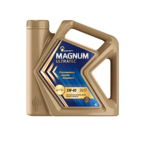 Масло моторное РОСНЕФТЬ Magnum Ultratec SN/CF 5w40 4л синт.