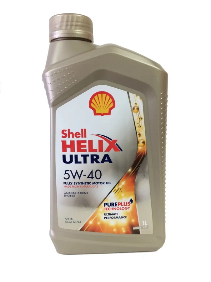 Масло моторное shell helix Ultra 5w40 A3/B4 серый 1л.