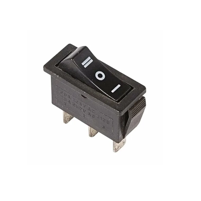 Кнопка-клавиша 250V 10A (3c) on-off-on с нейтралью Rexant