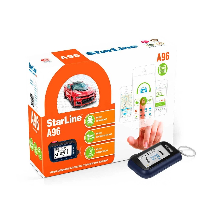 Сигнализация StarLine A96 2CAN+2LIN