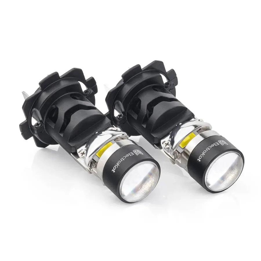 LED мини линзы ElectroKot K25 12V H7 5500K к-т 2шт