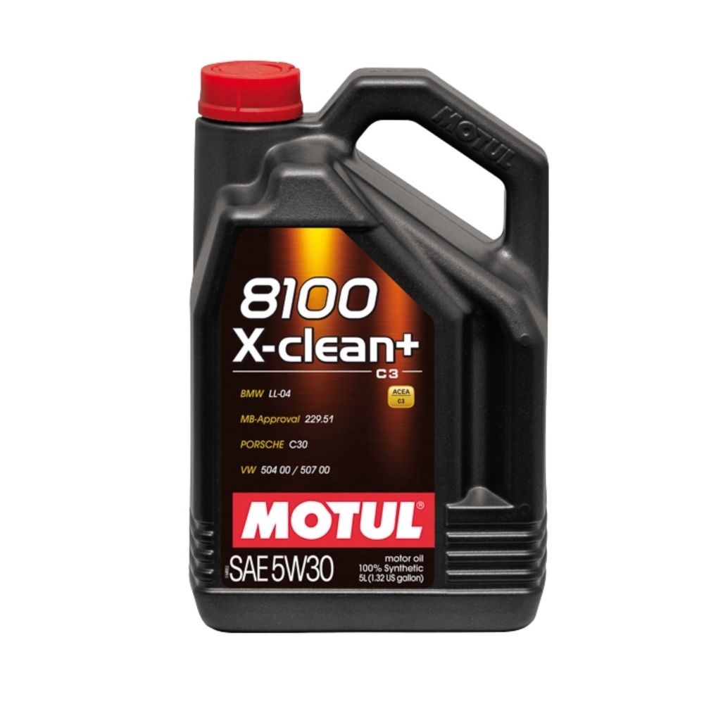 Масло моторное Motul 8100 X-clean+ C3 5w30 5л. (106377)
