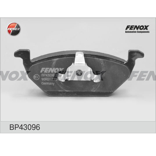 Колодки торм. перед. FENOX BP43096 WV Golf, Polo, Scoda