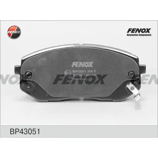 Колодки торм. перед. FENOX BP43051 Hyundai IX35. Kia Sportage