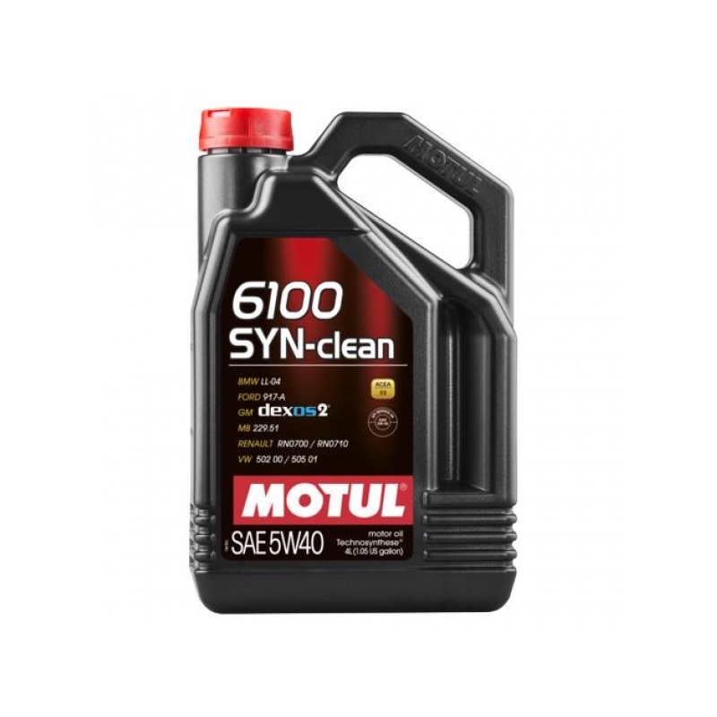 Масло моторное Motul 6100 SYN-Clean C3 5w40 4л.