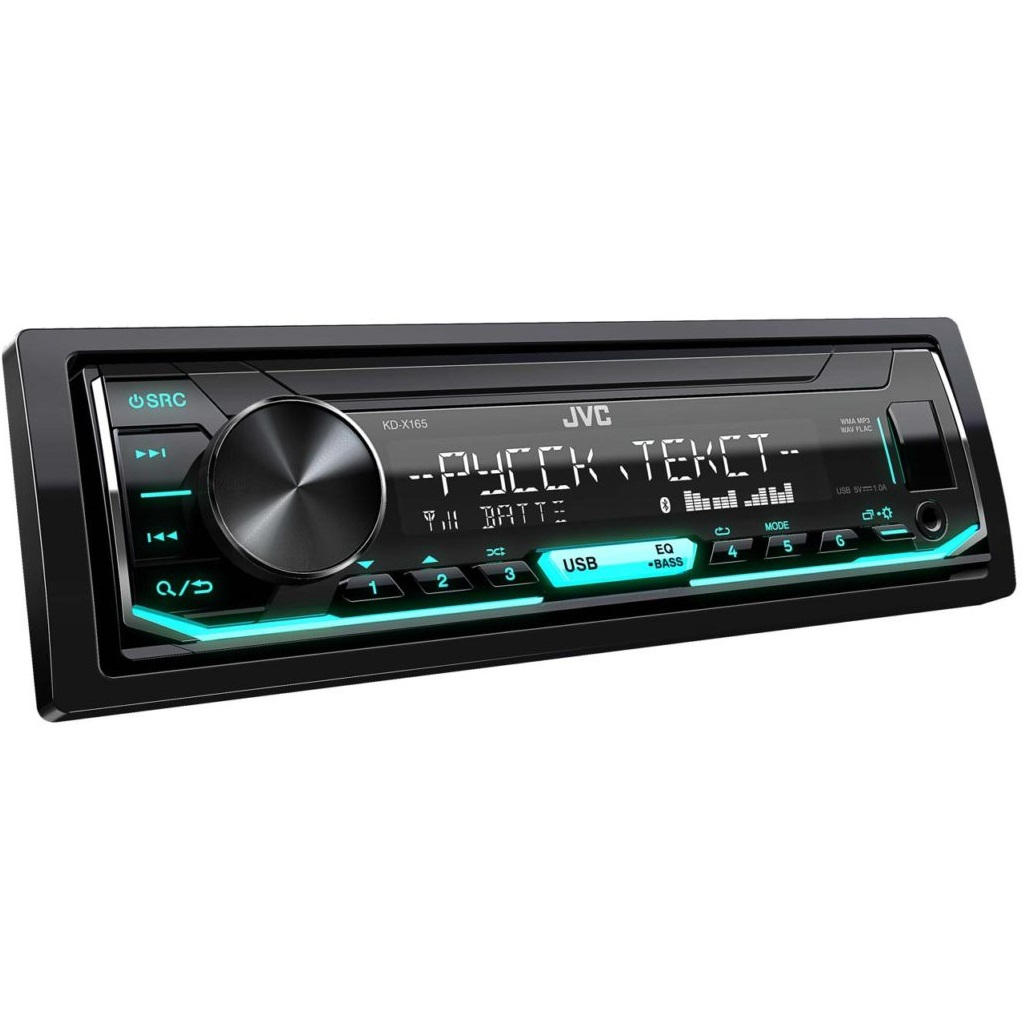 А/м JVC KD-X165 MP3/USB multicolor