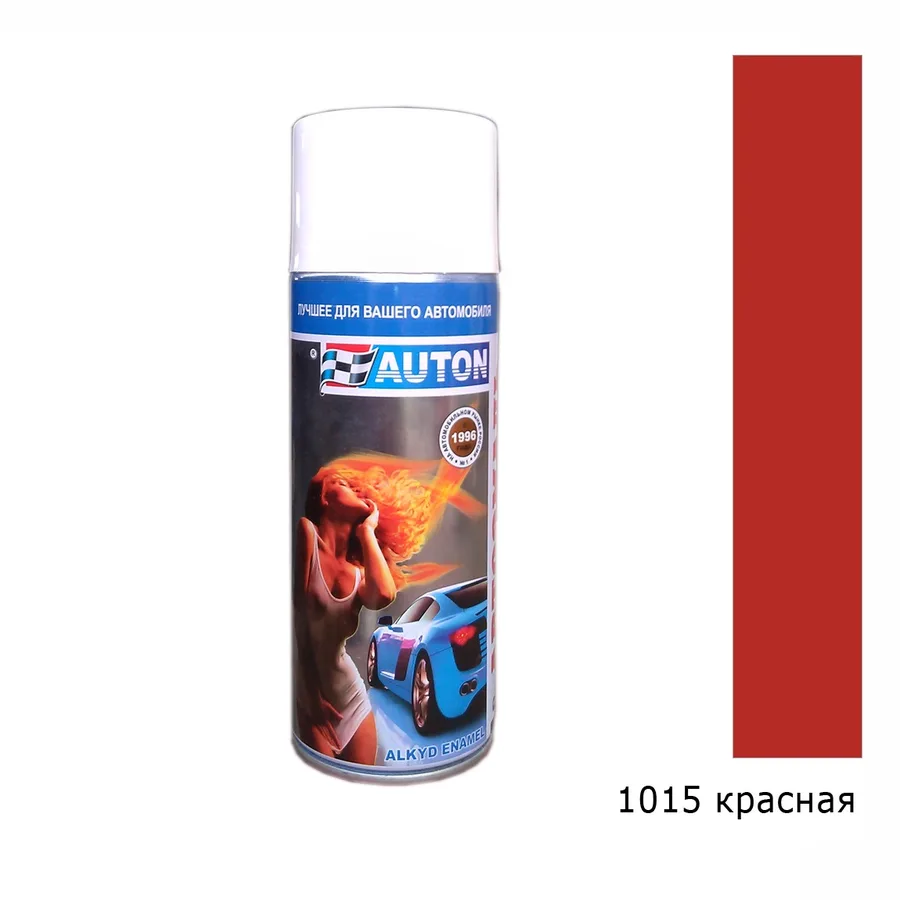 Автон 0,5 спрей-краска 1015 красная