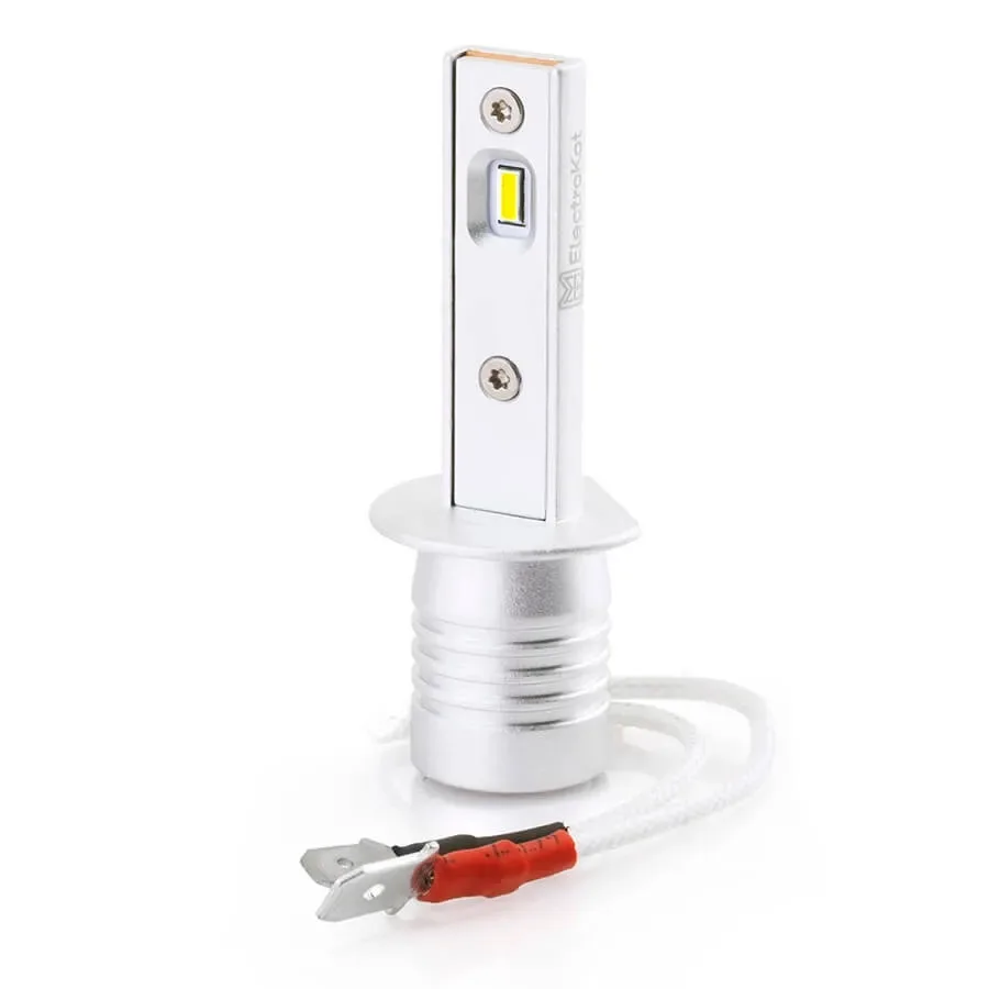 Светодиодные LED лампы ElectroKot Atomic 12V H1 PRO CSP 3000K к-т 2шт