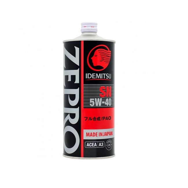 Масло моторное IDEMITSU ZEPRO RACING SN/ACEA A3 5w40 1л.