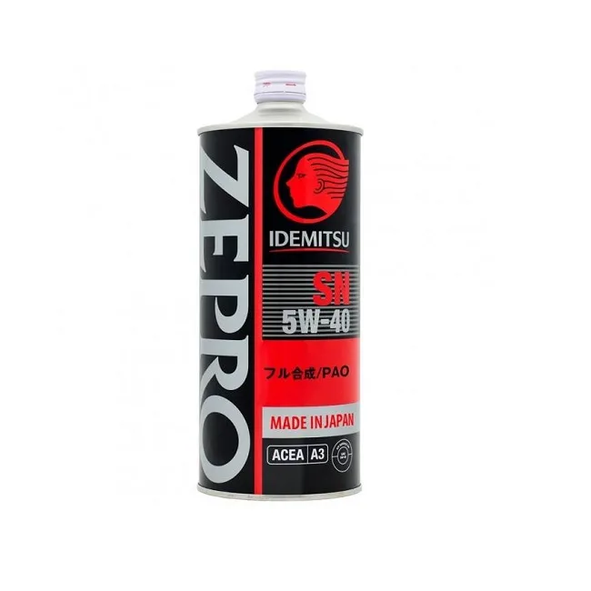 Масло моторное IDEMITSU ZEPRO RACING SN/ACEA A3 5w40 1л.
