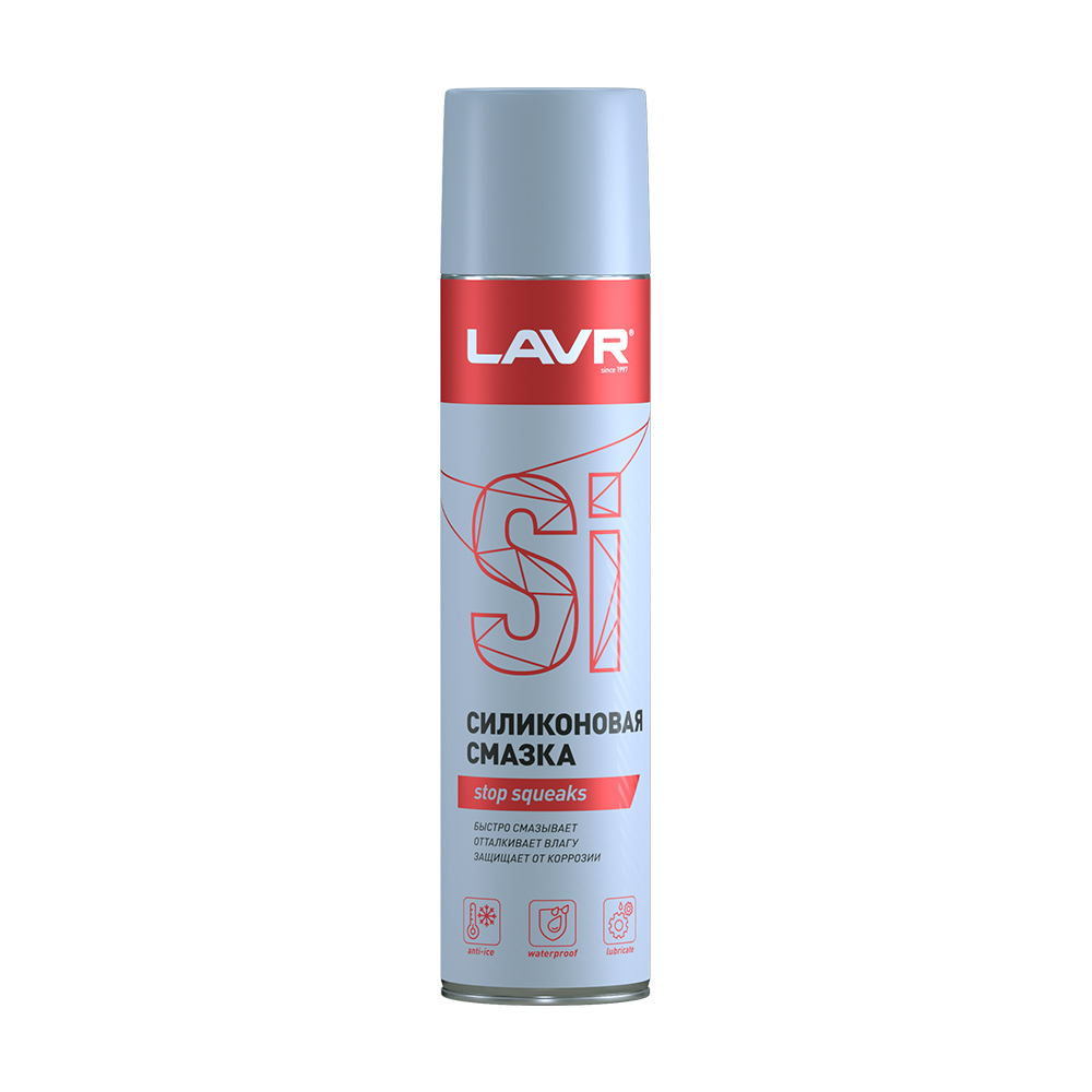 LAVR Ln1543 Силиконовая смазка Silicon grease 400мл уп-12 111543