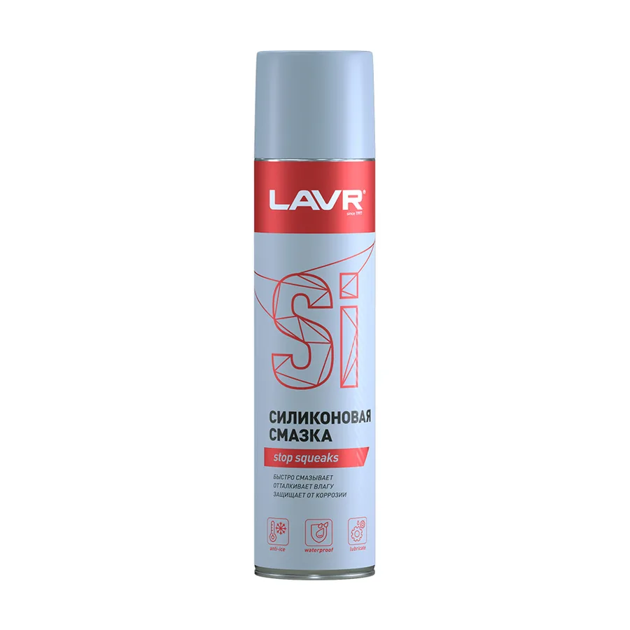 LAVR Ln1543 Силиконовая смазка Silicon grease 400мл уп-12 111543