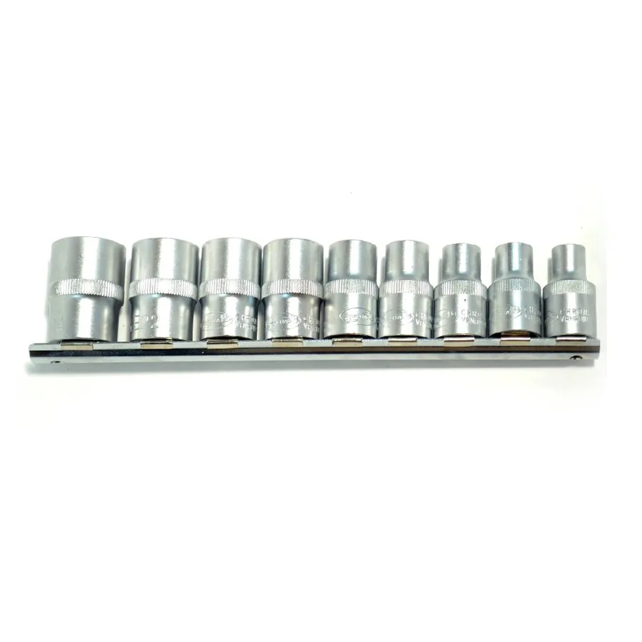 АвтоДело Набор головок TORX E10-E24 1/2" 39839