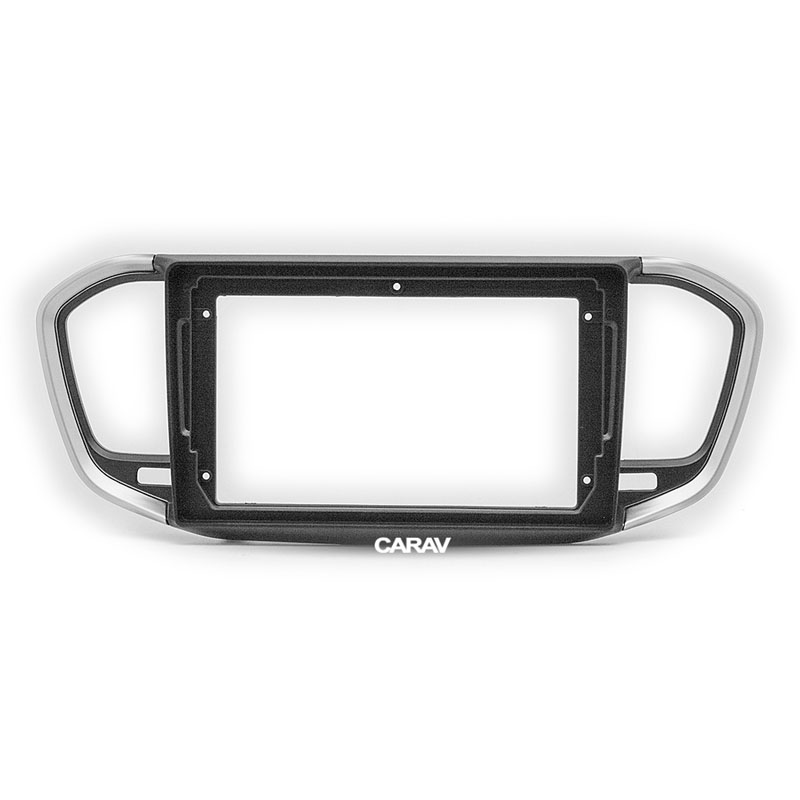 Рамка 9" CARAV 22-2002 Lada Vesta NG 2022+ (черный + серая)