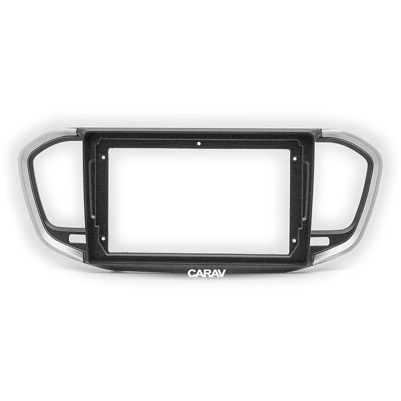 Рамка 9" CARAV 22-2002 Lada Vesta NG 2022+ (черный + серая)