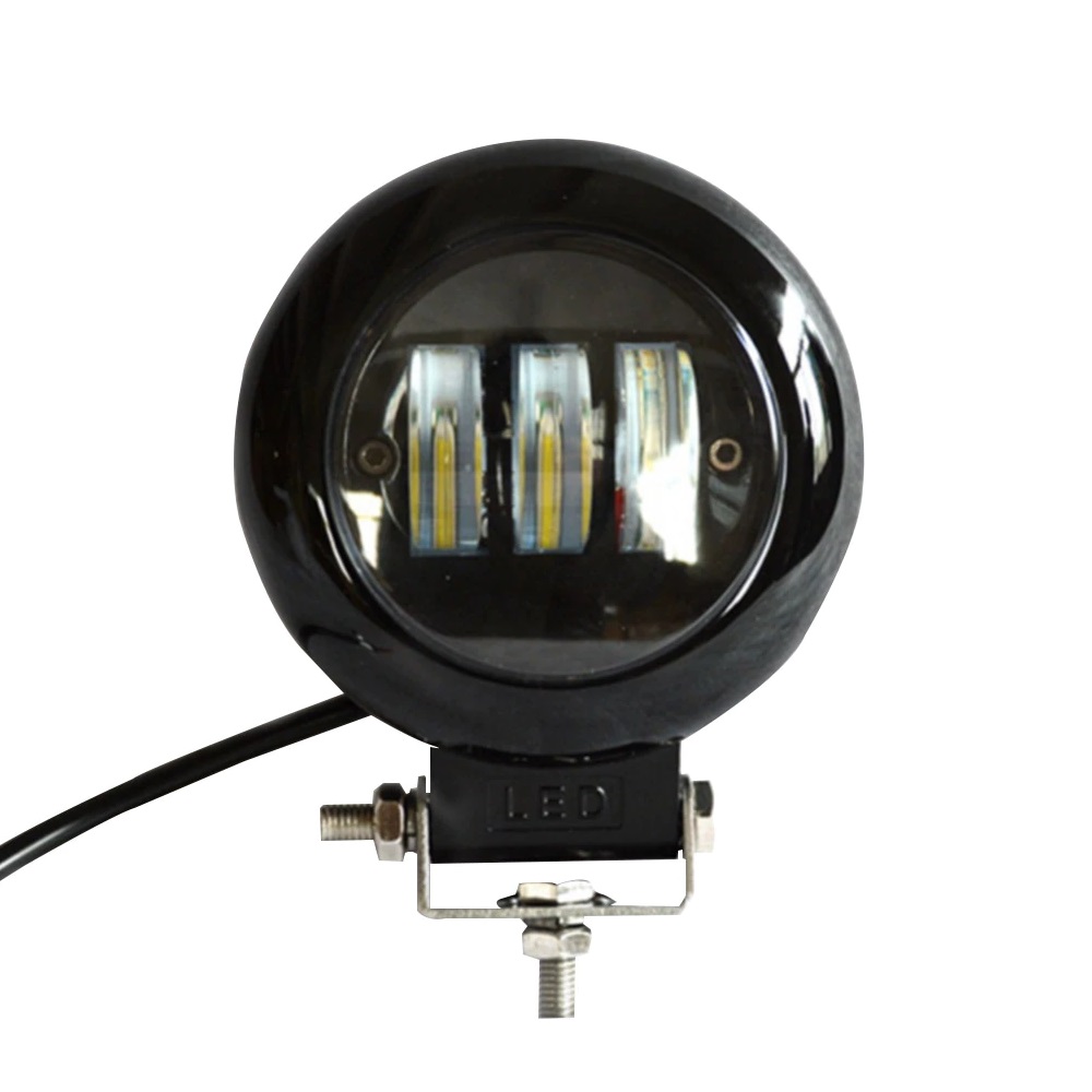 ХОДОВЫЕ ОГНИ 10-30V 30W-YX 3 cree диода круглая  к-т-2шт.