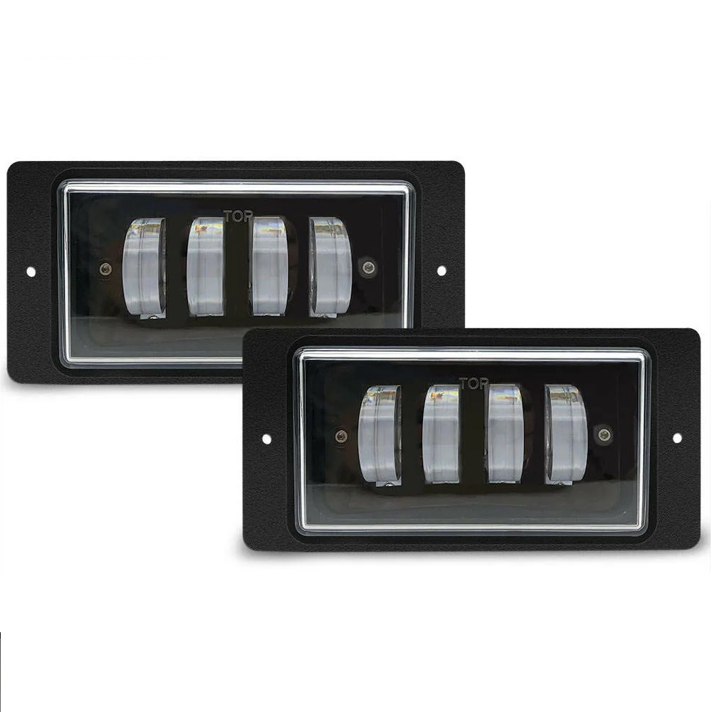 Фара противотуманная диодная  2110-LED 4 cree диода к-т-2шт.