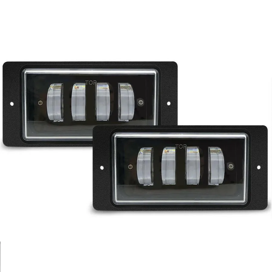 Фара противотуманная диодная  2110-LED 4 cree диода к-т-2шт.