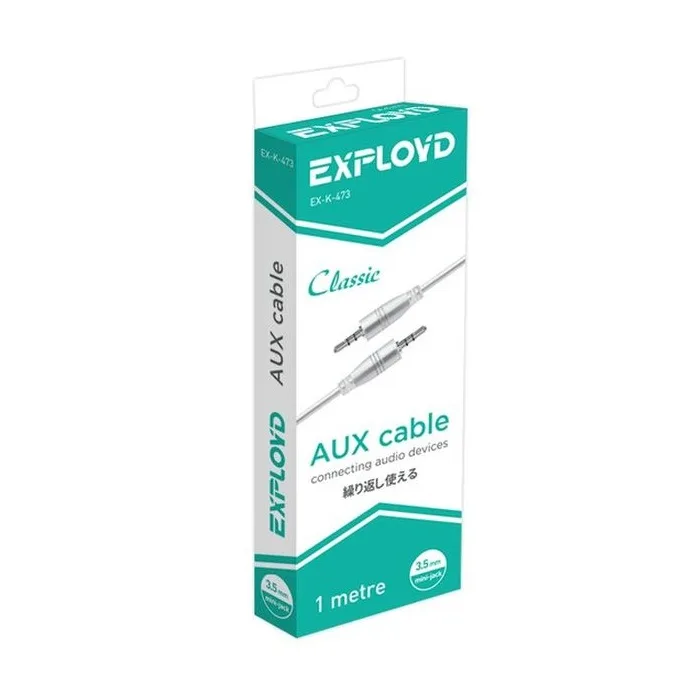 Провод 3.5 jack-jack (AUX) MIVO A5 2м