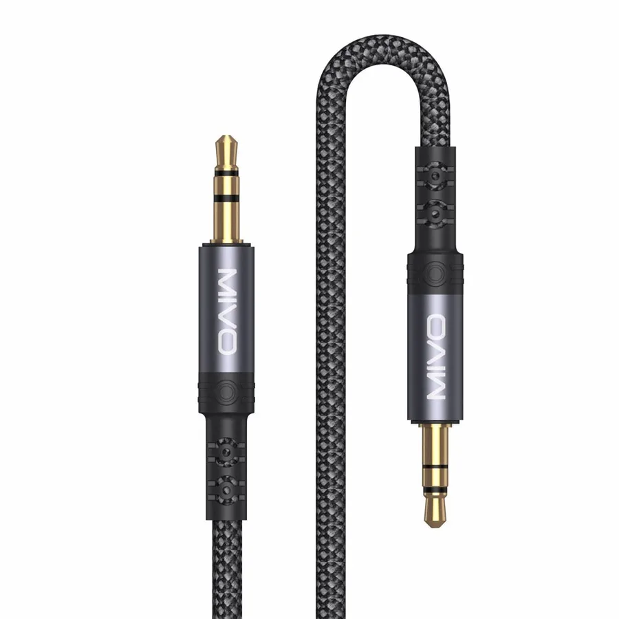 Провод 3.5 jack-jack (AUX) MIVO A5 2м