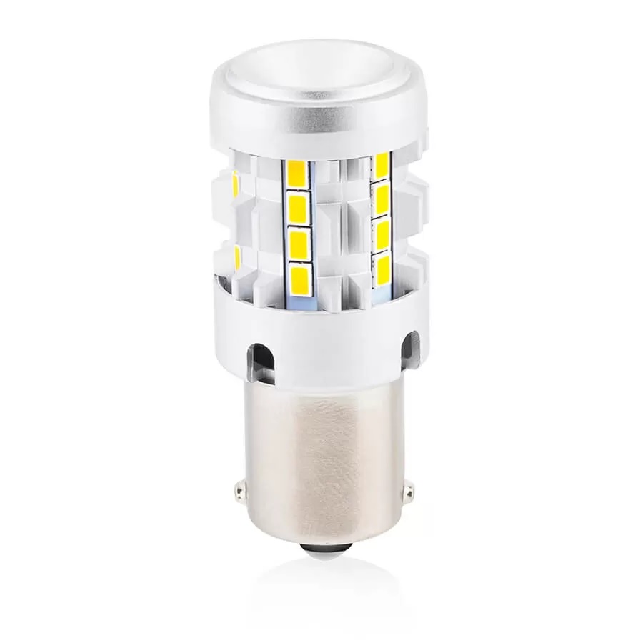 Лампа диодная ElectroKot Impact 10-30V BA15S P21W 5000K белый свет к-т 2шт