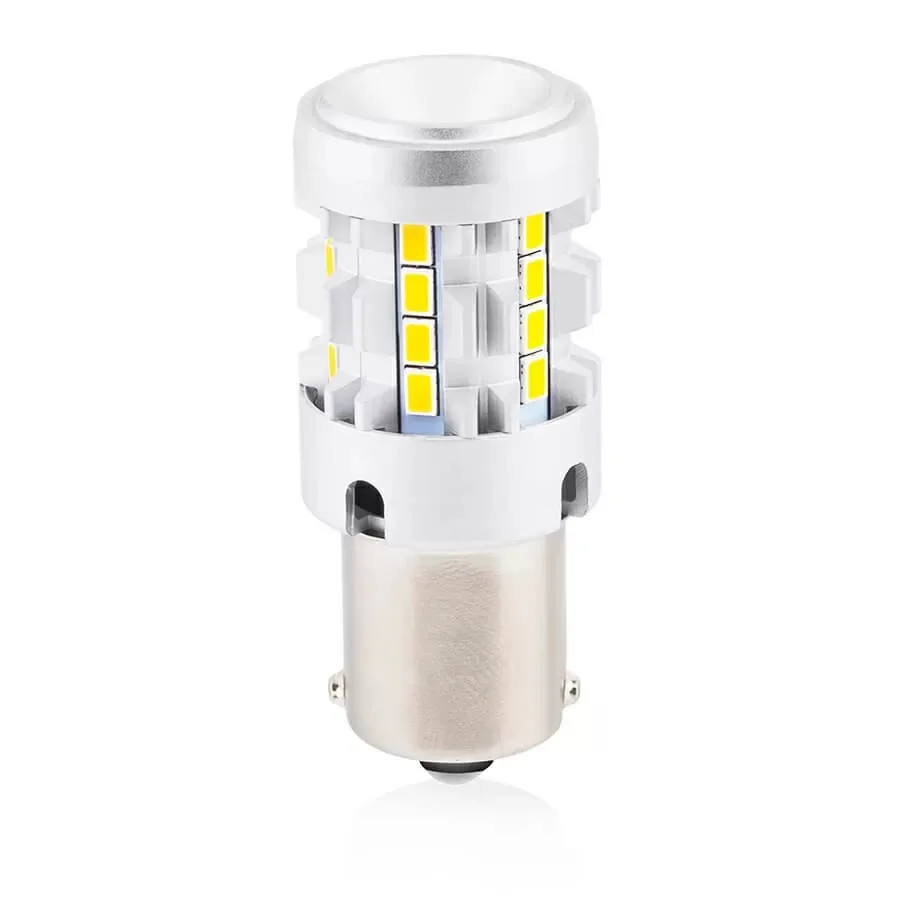 Лампа диодная ElectroKot Impact 10-30V BA15S P21W 5000K белый свет к-т 2шт