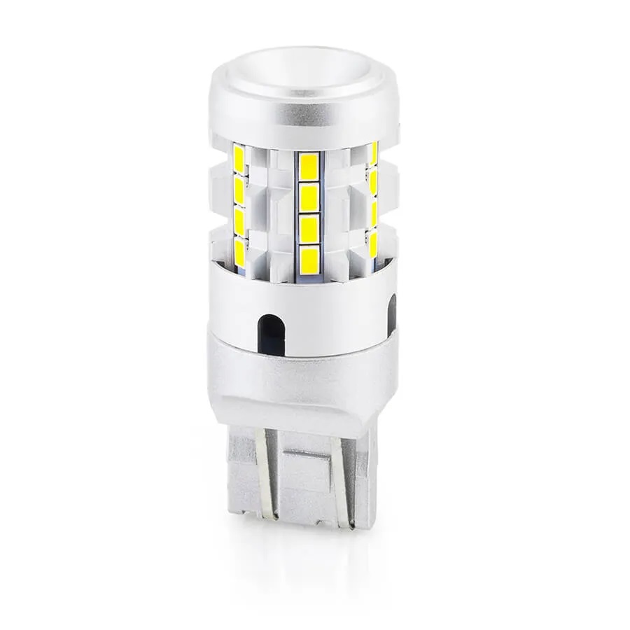 Лампа диодная ElectroKot Impact 10-30V W21/5W SRCK 5000K белый свет к-т 2шт