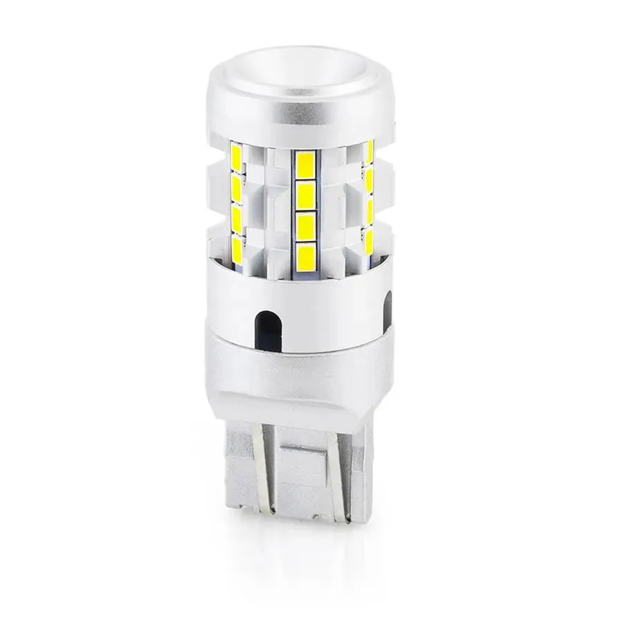 Лампа диодная ElectroKot Impact 10-30V W21/5W SRCK 5000K белый свет к-т 2шт