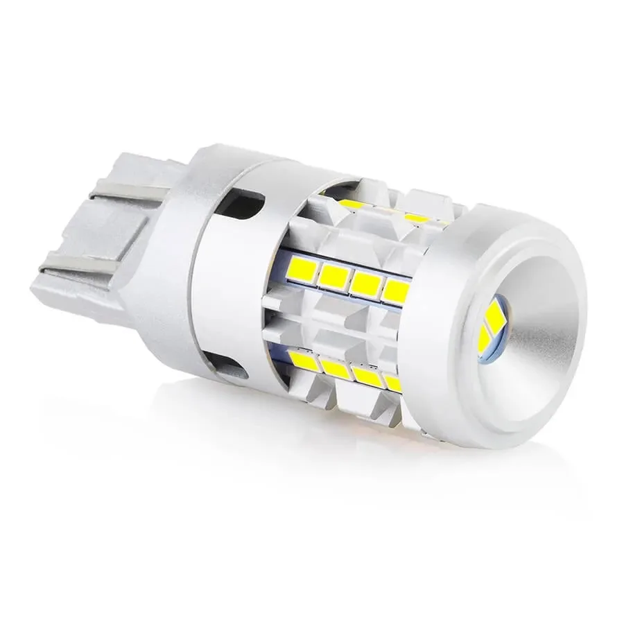 Лампа диодная ElectroKot Impact 10-30V W21/5W SRCK 5000K белый свет к-т 2шт