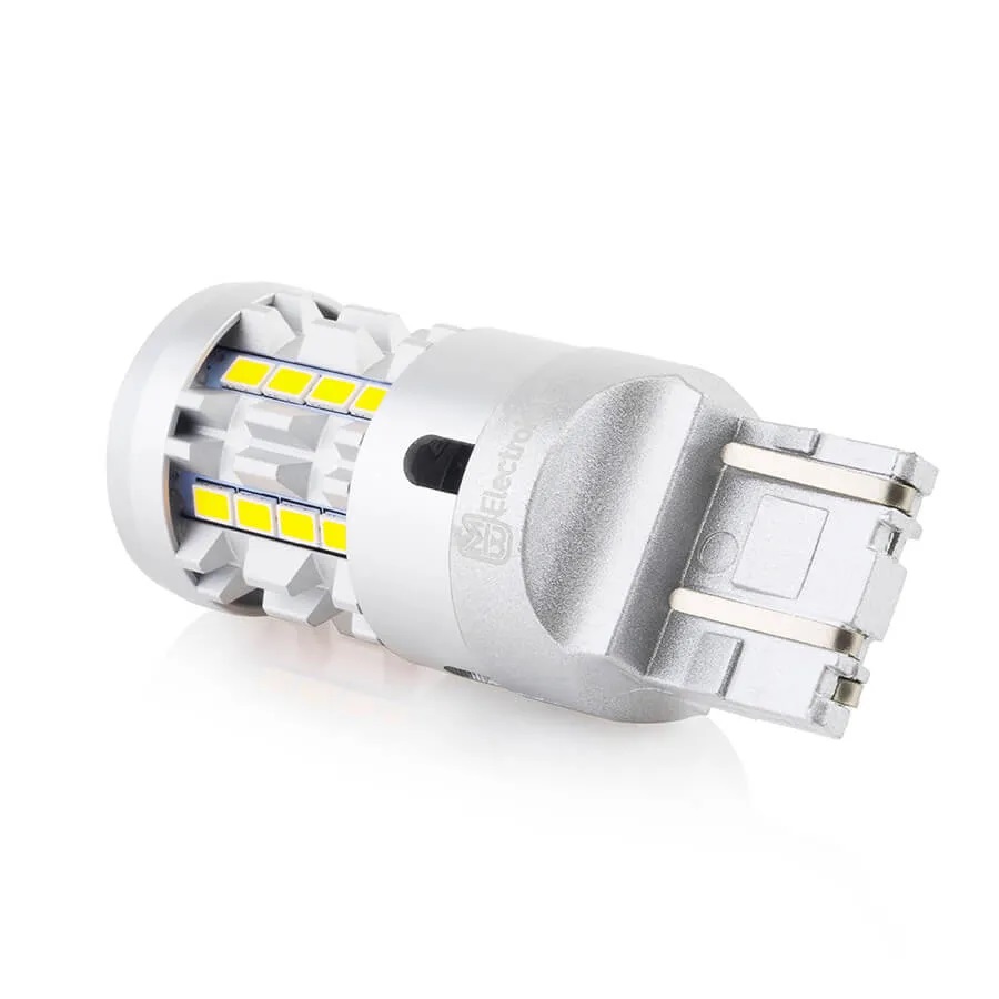 Лампа диодная ElectroKot Impact 10-30V W21/5W SRCK 5000K белый свет к-т 2шт