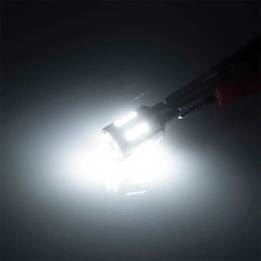 Лампа диодная ElectroKot Impact 10-30V W16W T15 5000K белый свет к-т 2шт