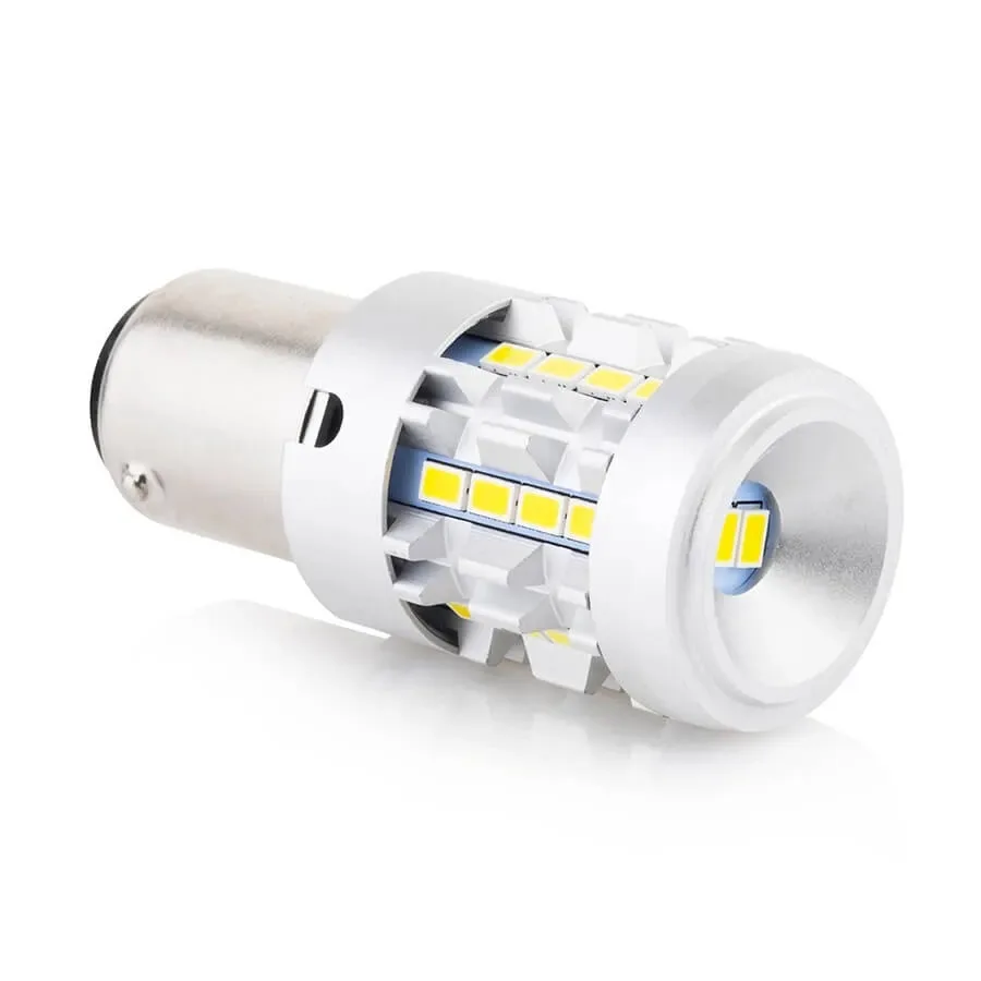 Лампа диодная ElectroKot Impact 10-30V BAY15D P21/5W 5000K белый свет к-т 2шт