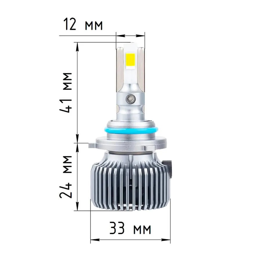 Светодиодные LED лампы ElectroKot Плазма 12V HB4 6000K к-т 2шт