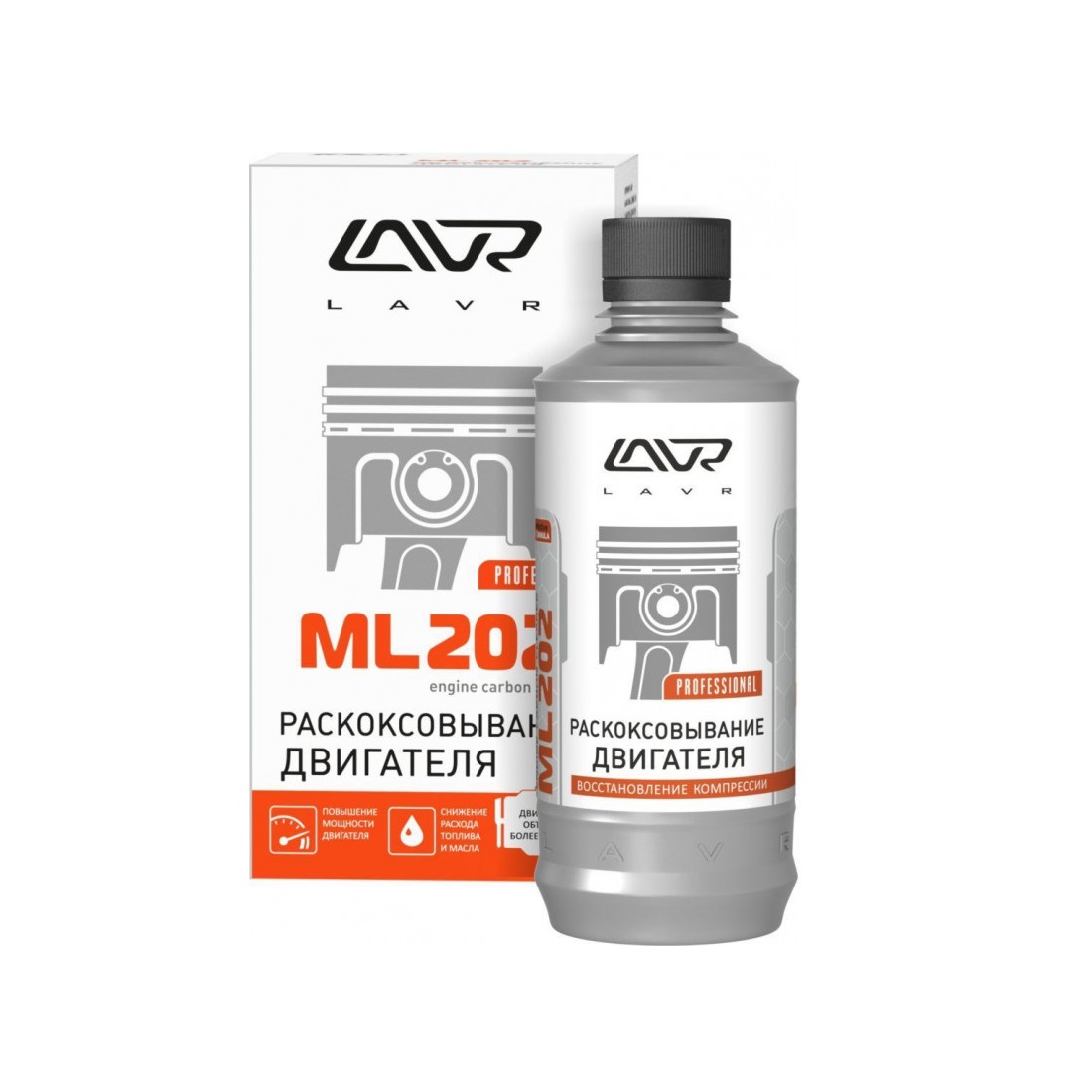 LAVR Ln2504 Раскоксовка двигателя ML-202 330мл