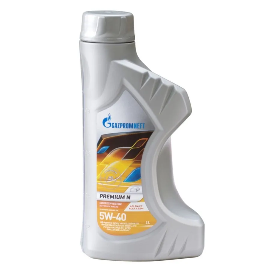 Масло моторное Gazpromneft Premium N 5w40 A3/B4 п/с 1л.
