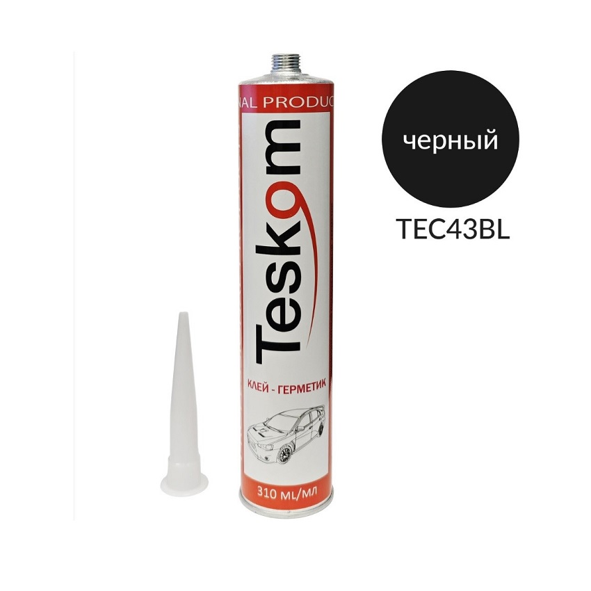 Герметик для швов Teskom 310мл черный