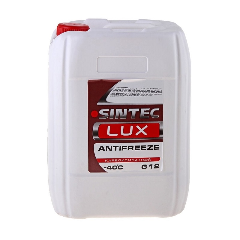 Антифриз SINTEC LUX красный 10кг