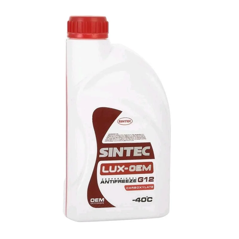 Антифриз SINTEC LUX красный 1кг. (уп-15)