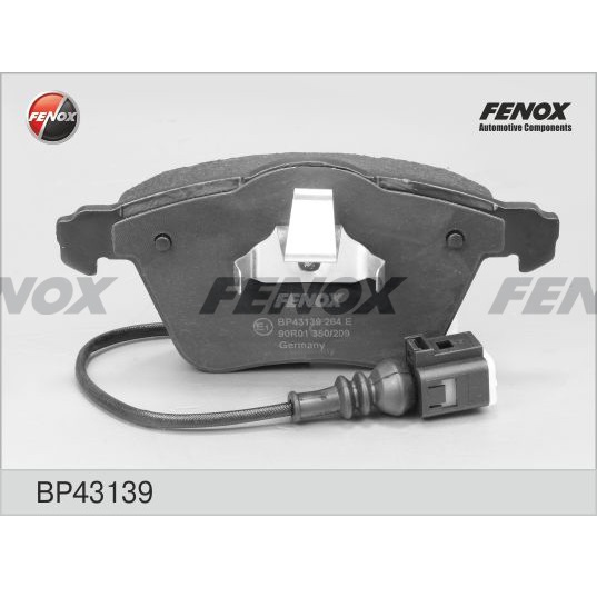 Колодки торм. перед. FENOX BP43139 WV Passat 2005-, GOLF V-VI